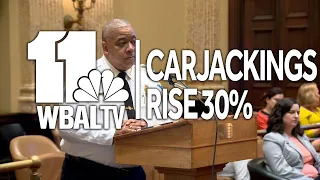 30% rise in carjackings in Baltimore