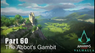 #60 "The Abbot's Gambit" Assassin's Creed Valhalla. Cent. Walkthrough Gameplay PC Ultra/ PS / Xbox