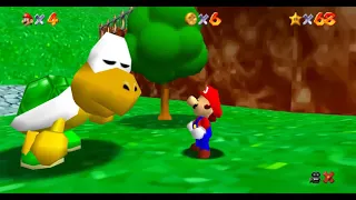 Super Mario 64 TAS Freerun in Ultrawide 4K 60 FPS