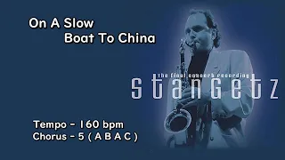 J.P.T - On A Slow Boat To China - B.T ( 🎷 Eb ) Stan Getz Solo