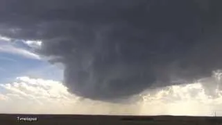 Ozthunder USA Strom Chase 2013. Protection. Kansas, Lovely rotating supercell, 7th May 2013