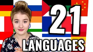 Girl speaks 21 Languages