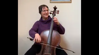 "Courante" from J.S. Bach's Suite No. 3 in C Major for Unaccompanied Cello