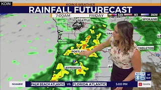 Weather forecast: Atmospheric river moving in to wrap up the work week