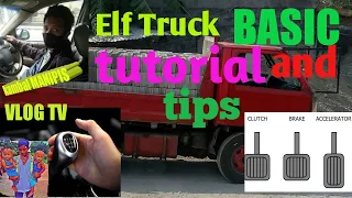 KAMBAL_MANIPIS VLOG TV-#How to #Basic how to drive elf truck basic tutorial