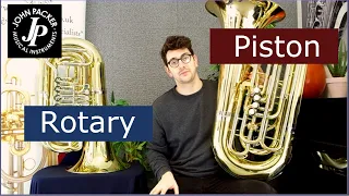 Piston and Rotary valves explained (Tuba)