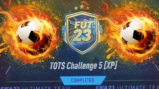 FIFA 23 Ultimate Team SBC TOTS challenge 5 [XP]
