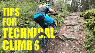 How to Ride TECHNICAL CLIMBS: 4 Tips to help you Improve