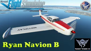 Ryan Navion B by Hangar Studios 713 - Flight & Review - Microsoft Flight Simulator 2020