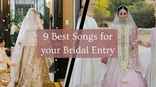 9 Perfect Bridal Entry Songs for Your Big Day!  || Dancescapes