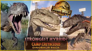 SCORPIOS REX vs ALL HYBRIDS! - Who's The Strongest Hybrid? | Jurassic World: Evolution 2