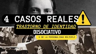 😲TRASTORNO DE IDENTIDAD DISOCIATIVO : 4 CASOS REALES ❌⭕