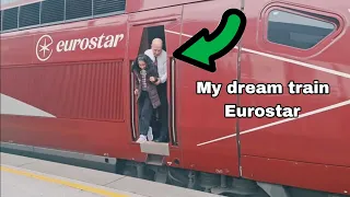 Brussels to Amsterdam Eurostar train Driver