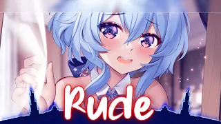 Nightcore || Rude (Lyrics) - MAGIC! Sped up