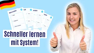 Schneller Deutsch lernen: Lernplan erstellen | B1/B2/C1