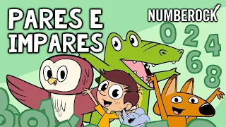Números pares y números impares - Canción de los pares e impares para niños