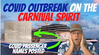 CRUISE NEWS: COVID OUTBREAK ON THE CARNIVAL SPIRIT | PASSENGERS OUTRAGED | CRUISE REFUNDS FOR ALL