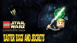 Lego Star Wars: The Complete Saga Easter Eggs (Re-done)