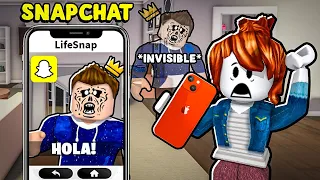 SOY INVISIBLE Y ASUSTO PERSONAS en ROBLOX SNAPCHAT! - Roblox YoSoyLoki