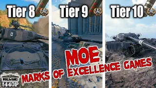 3 x Marks of Excellence games