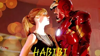 iron man × habibi #iron man #rdj #yt #tony stark