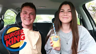 trying *EVERYTHING* we've NEVER TRIED from BURGER KING!!