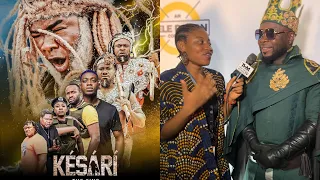 KESARI the King Movie Premiere | Watch Ibrahim Yekini, Fathia Balogun, Yinka Quadri and others