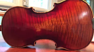 Custom Violin after Paganini's 1743 "Il Cannone" Guarneri del Gesu