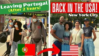 NYC vs. Portugal - Going Back to the U.S. After 2 Years of Living In Portugal | Culture Shock