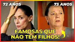 40 ATRIZES FAMOSAS QUE NÃO TEM FILHOS COM IDADE ATUAL! 😱