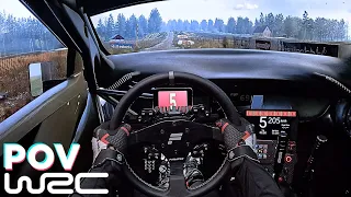 Rally Estonia in the NEW WRC 23 is CRAZY FAST! | Fanatec CSL DD