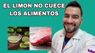 EL JUGO DEL LIMON NO MATA LAS BACTERIAS NI LOS PARASITOS DEL PESCADO | DR. DAVID CAMPOS