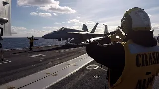 Precision Assistance Landing Certification for USS Dwight D. Eisenhower (CVN 69)