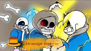 Dust!Sans VS Time Paradox {Animation}