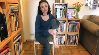 Alleviate ankle pain and stiffness with this simple self massage