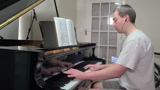 Rachmaninoff Piano Concerto 2 Movement 2 Part 1 Beginning (Music Minus One)