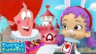 Oona Visits the Queen of Hearts in Wonderland! 💌 | Bubble Guppies