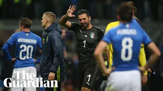 Gianluigi Buffon retires from Italy duty after failure to qualify for World Cup