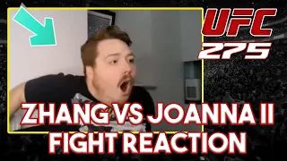 UFC 275: Zhang Weili VS Joanna Jedrzejczyk - Full Fight Reaction