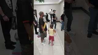 David Howard Thornton "Art The Clown" Interacts With Young Fans At "Spooky Empire" 5/20/23