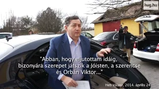 Mészáros Lőrinc abban bízik, magáért tisztelik, nem Orbán miatt