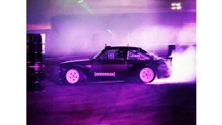 Ryan Tuerck - Hoonigan Ford Escort at Gymkhana Grid - Santa Pod