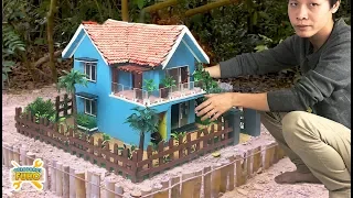 Casas de Campo em Miniatura - CONCRETO NATURAL - CASA CONCRETA - Parte 1 (OUROBOROS Fuho)