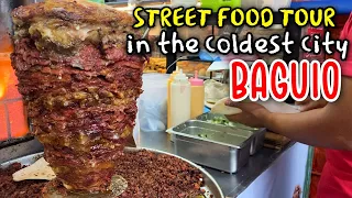 STREET FOOD TOUR around BAGUIO CITY | Afternoon Walk & Street Food in the Philippines' Coldest City!