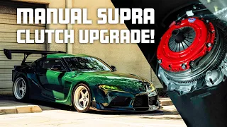 Upgrading our 2023 manual Supra clutch! // BMP Tuning