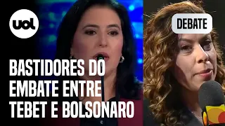 Debate: Tebet disse que planejou embate com Bolsonaro: 'Sabia que ele iria se descontrolar'