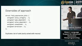 Meta++: Language Support for Advanced Generative Programming - Andrew Sutton - CppCon 2019