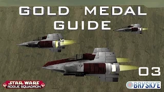 Star Wars Rogue Squadron - Gold Medals - 03 - The Search For The Nonnah - N64/PC