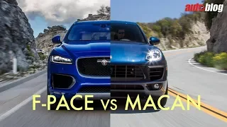 Jaguar F-Pace vs Porsche Macan | Performance Luxury Crossover Comparison