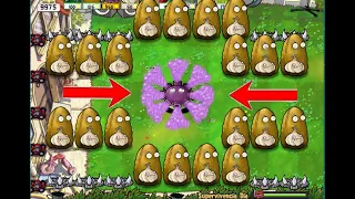 Ghloom-Shroom vs 999 Zombies vs 99 Giga Gargantuar -Plants vs Zombie Hack